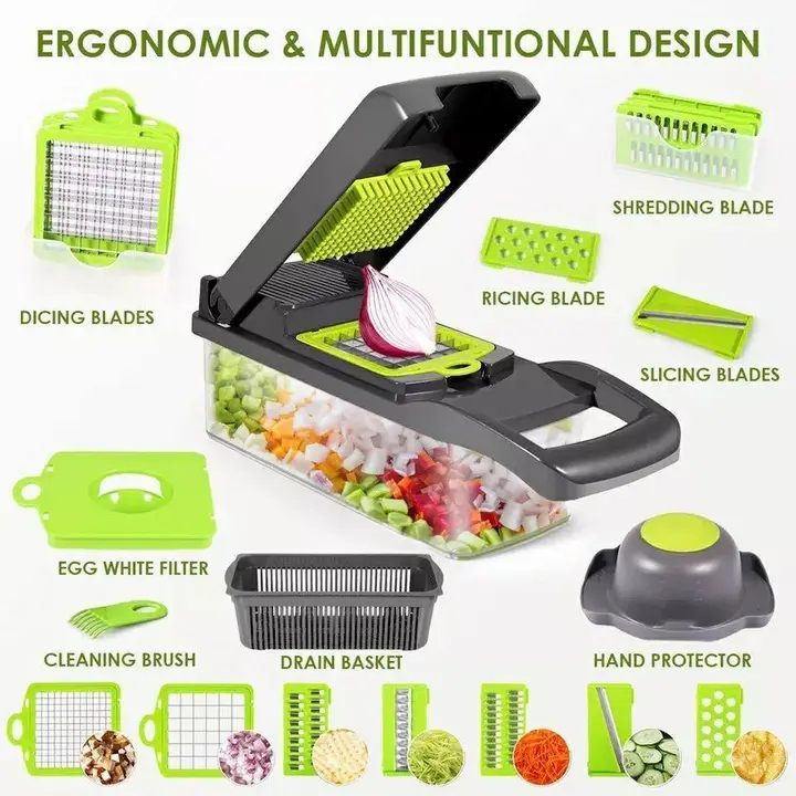 16Pcs Veggie Slicer