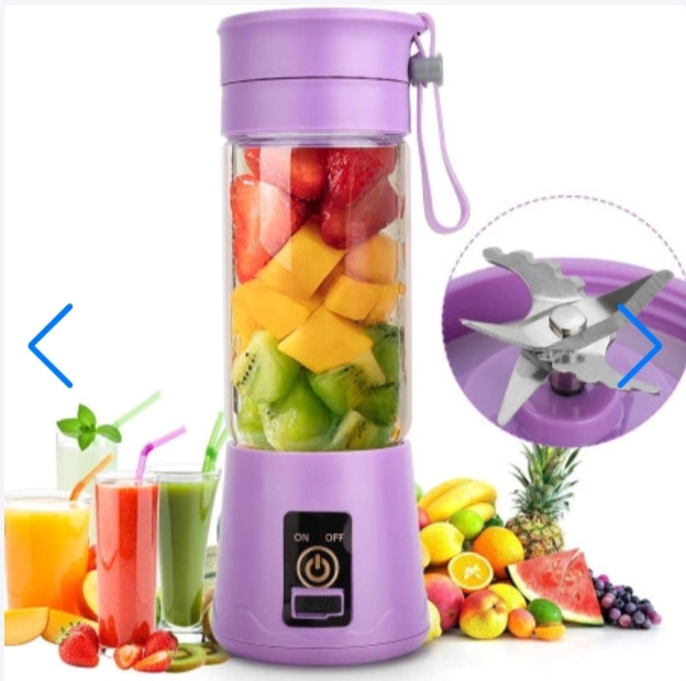 Electric Usb Juicer Blender Portable Juicer Cup Machine Blender-380Ml - Juice Maker