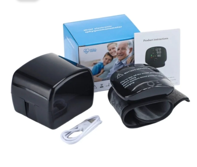 Rechargeable Digital Touch Screen Wrist type Blood-Pressure Machine/ BP Machine