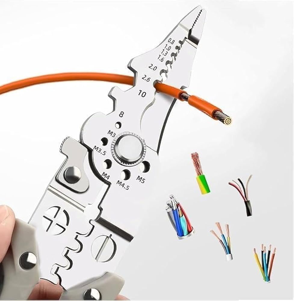 Multifunctional Wire Stripper & Cable Cutter Pliers